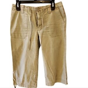 Eddie Bauer Capri Pants Women’s Sz 8 Olive Green OBO